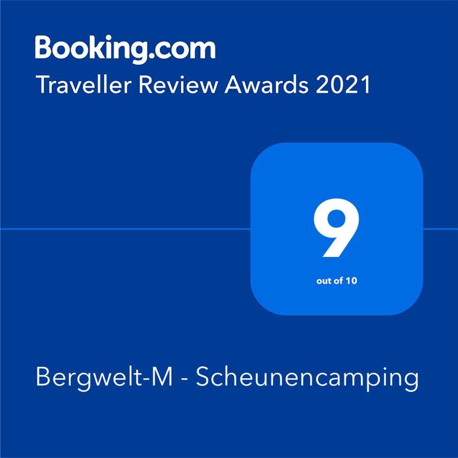 Bergwelt-M - Scheunencamping Шрёккен Экстерьер фото